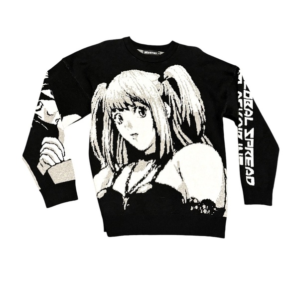 Source Unknown Other - Misa Amane Anime Knitted Gothic Unisex Sweater Size Medium
